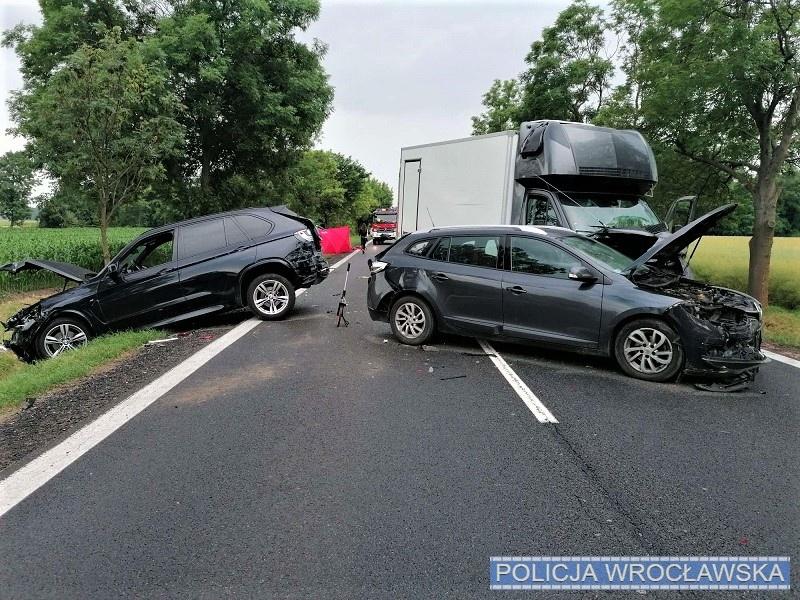 miertelny wypadek na drodze krajowej nr 8.