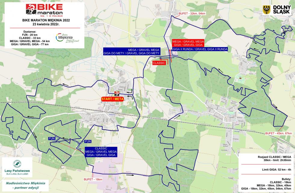 Mikinia rozpocznie Bike Maraton 2022 – zobacz tras i profile